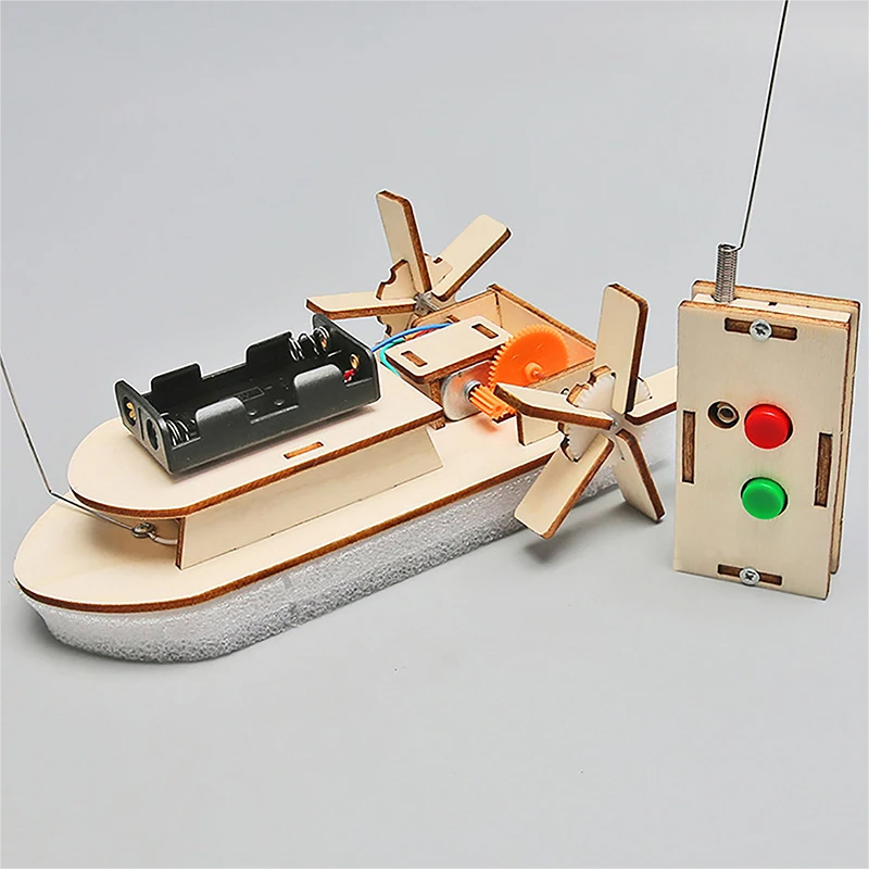 Fishing Boat Paddle - Модель лодки «сделай сам», научные игрушки,