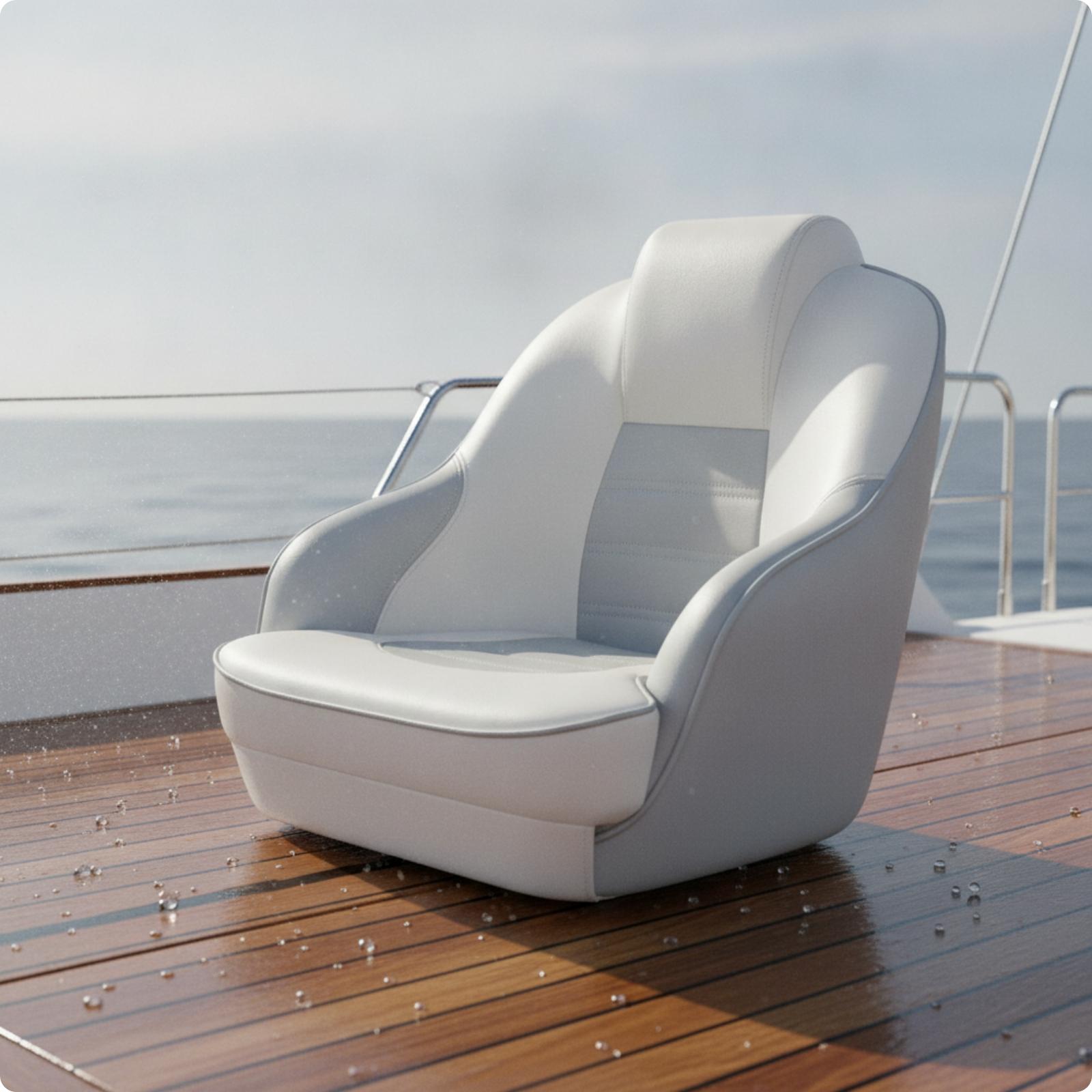 Fishing Boat Seat - Кресло капитана морского судна с высокой